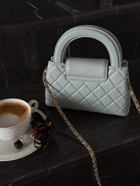 Chanel Kelly Bag Shiny Aged Calfskin Blue& Gold Hardware Магнітна Коробка pr2986 фото