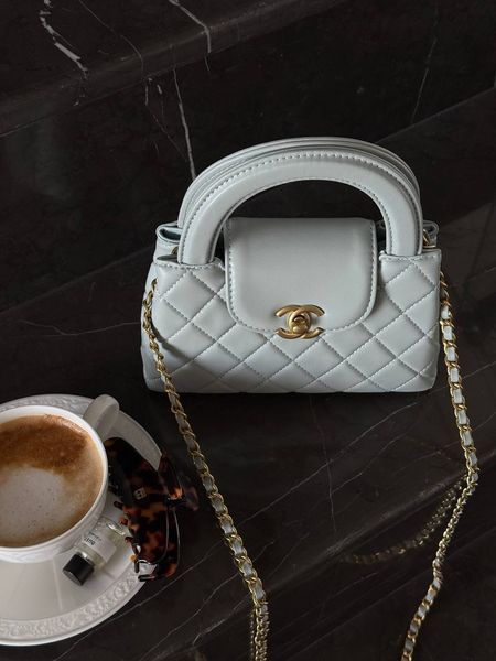 Chanel Kelly Bag Shiny Aged Calfskin Blue& Gold Hardware Магнітна Коробка pr2986 фото