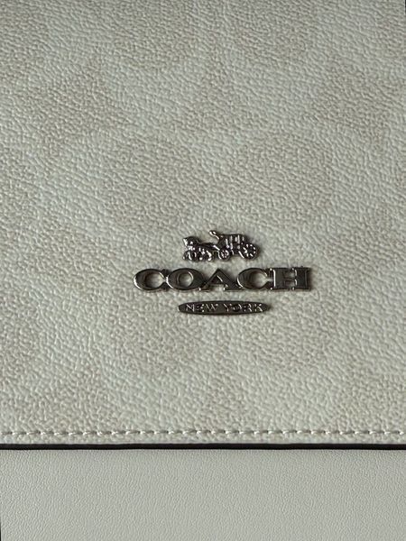 Coach Mini Klare Crossbody in Signature Canvas White/Silver [коробка крафт] pr6637 фото