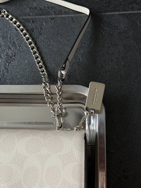 Coach Mini Klare Crossbody in Signature Canvas White/Silver [коробка крафт] pr6637 фото