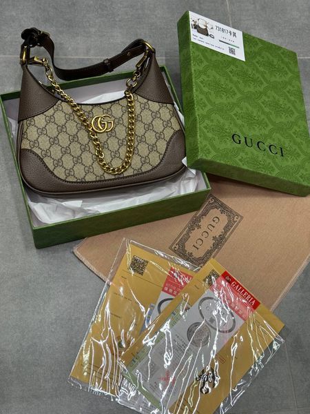 Gucci Aphrodite Small Shoulder Bag Brown [бренд коробка] pr0818 фото