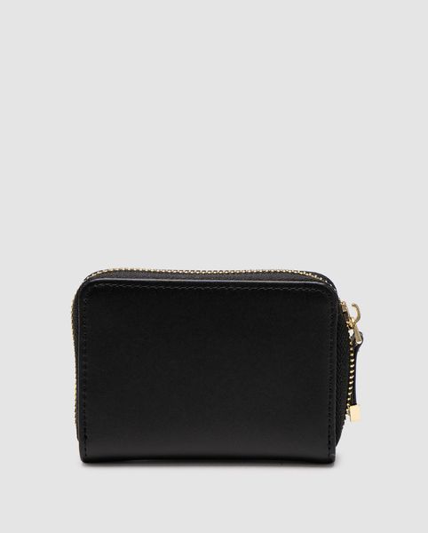 Гаманець Christian Dior 30 Montaigne Dahlia Zipped Coin Purse Black 8819188 фото