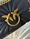 Pinko Love Bag Puff Butterfly Quilt Black/Gold [оригінальна коробка] pink1012 фото 12