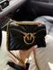 Pinko Love Bag Puff Butterfly Quilt Black/Gold [оригінальна коробка] pink1012 фото 6