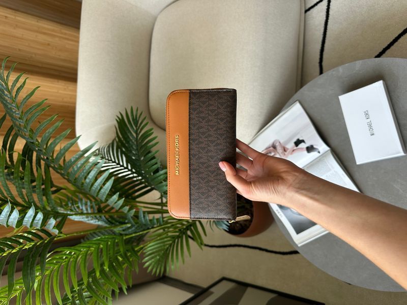 Michael Kors Wallet Brown/Ginger 881154 фото