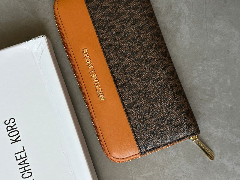 Michael Kors Wallet Brown/Ginger 881154 фото