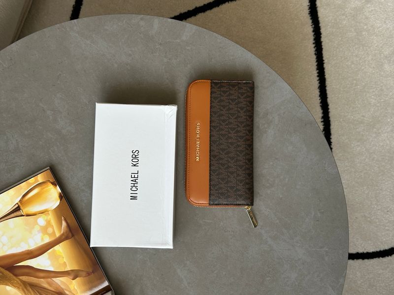 Michael Kors Wallet Brown/Ginger 881154 фото