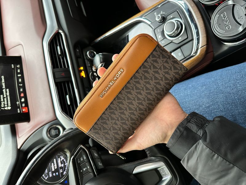 Michael Kors Wallet Brown/Ginger 881154 фото