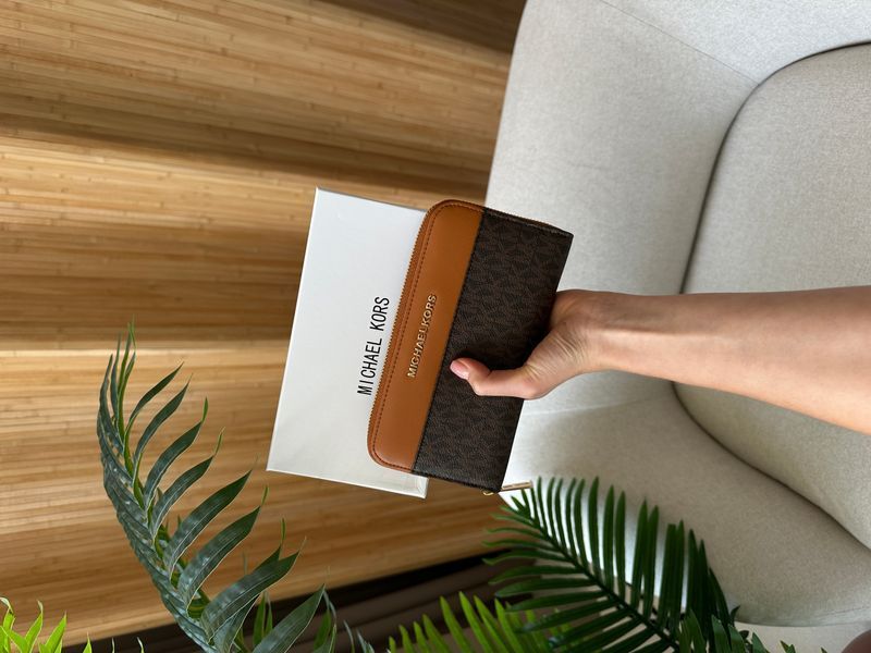 Michael Kors Wallet Brown/Ginger 881154 фото