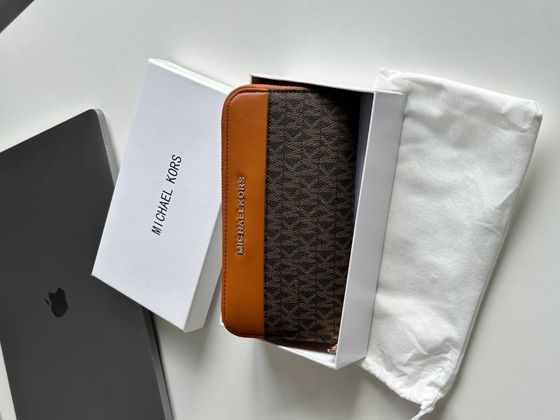 Michael Kors Wallet Brown/Ginger 881154 фото