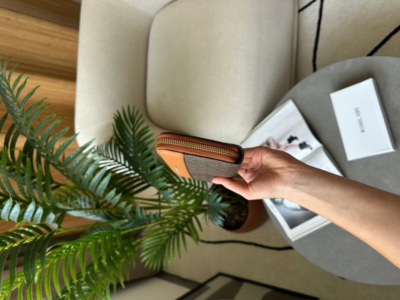 Michael Kors Wallet Brown/Ginger 881154 фото