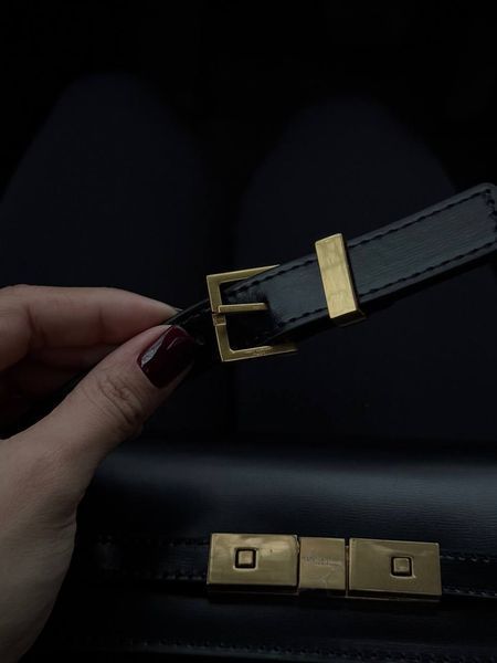 Yves Saint Laurent Kate Small Black/Gold Оригінальна коробка pr5128 фото