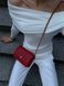 Chanel Classic Wallet on Chain Quilted Caviar Red/Gold Коробка магніт pr22827 фото 23