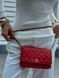 Chanel Classic Wallet on Chain Quilted Caviar Red/Gold Коробка магніт pr22827 фото 12