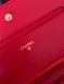 Chanel Classic Wallet on Chain Quilted Caviar Red/Gold Коробка магніт pr22827 фото 9