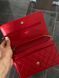 Chanel Classic Wallet on Chain Quilted Caviar Red/Gold Коробка магніт pr22827 фото 6