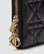 Christian Dior Lady Dior Voyageur &mdash; шкіряний гаманець Black 8819292 фото 3
