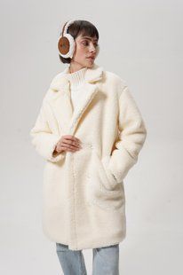 Шуба Teddy Oversize Midi 90 см ТД90 фото