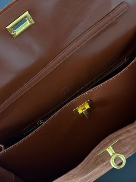 Balenciaga Rodeo Large Suede Brown/Gold Hardware B2112 фото