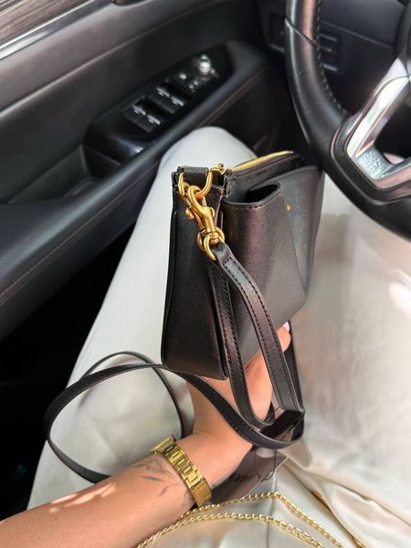 Balenciaga Rodeo Sling Pochette in Black/Gold Оригінальна Коробка B2189 фото