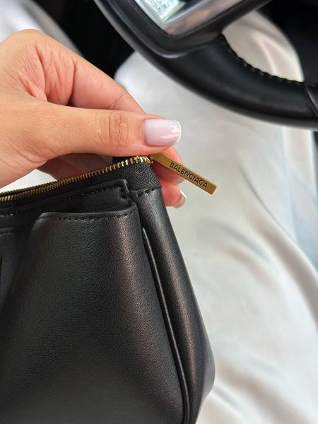 Balenciaga Rodeo Sling Pochette in Black/Gold Оригінальна Коробка B2189 фото