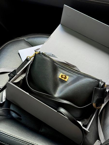 Balenciaga Rodeo Sling Pochette in Black/Gold Оригінальна Коробка B2189 фото