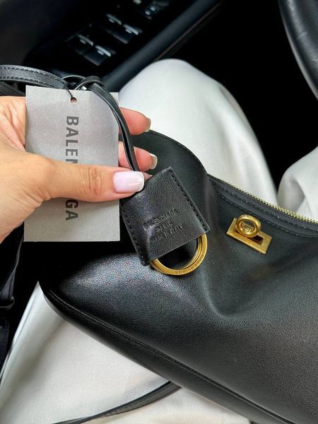 Balenciaga Rodeo Sling Pochette in Black/Gold Оригінальна Коробка B2189 фото