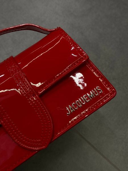 Jacquemus Le Bambino Small Handbag With Adjustable Crossbody red pr1058 фото