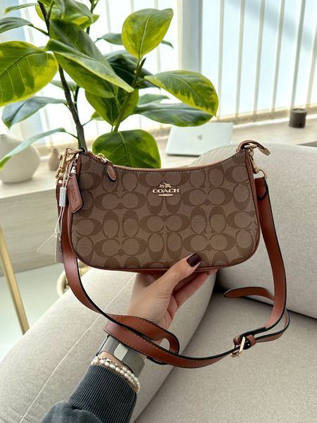 Lana Shoulder Bag Brown/Beige [крафтова брендована коробка] pr97049 фото