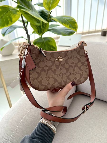 Lana Shoulder Bag Brown/Beige [крафтова брендована коробка] pr97049 фото