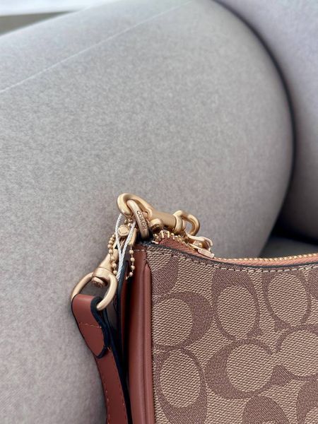 Lana Shoulder Bag Brown/Beige [крафтова брендована коробка] pr97049 фото