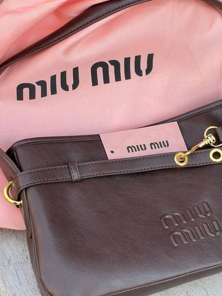 Miu Miu Aventure Bag Chocolate [пильник, звичайна коробка] miu2200 фото