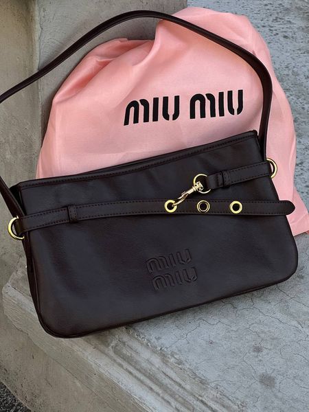 Miu Miu Aventure Bag Chocolate [пильник, звичайна коробка] miu2200 фото