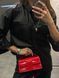 Jacquemus Le Bambino Small Handbag With Adjustable Crossbody red pr1058 фото 20