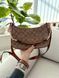 Lana Shoulder Bag Brown/Beige [крафтова брендована коробка] pr97049 фото 14