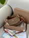 Lana Shoulder Bag Brown/Beige [крафтова брендована коробка] pr97049 фото 15