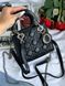 Mini Lady Dior Bag Black/Silver pr1988 фото 6