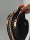 Coach Valentine's Black Crossgrain Leather Heart Crossbody Bag pr00121 фото 2
