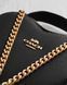 Coach Valentine's Black Crossgrain Leather Heart Crossbody Bag pr00121 фото 21