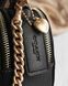 Coach Valentine's Black Crossgrain Leather Heart Crossbody Bag pr00121 фото 26