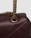 Pinko Big Love Bag Puff Maxi Quilt Burgundy/Gold 99636 фото 8