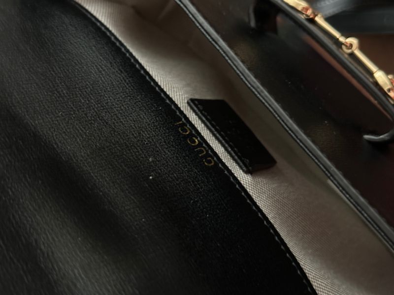 Gucci Horsebit 1955 Mini Bag Black Soft [бренд коробка] pr02762 фото