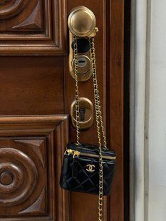 Chanel Mini Vanity Classic PREMIUM Гладка Шкіра [оригінальна коробка] pr0019 фото