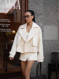 Стильний жакет oversize 1159 фото