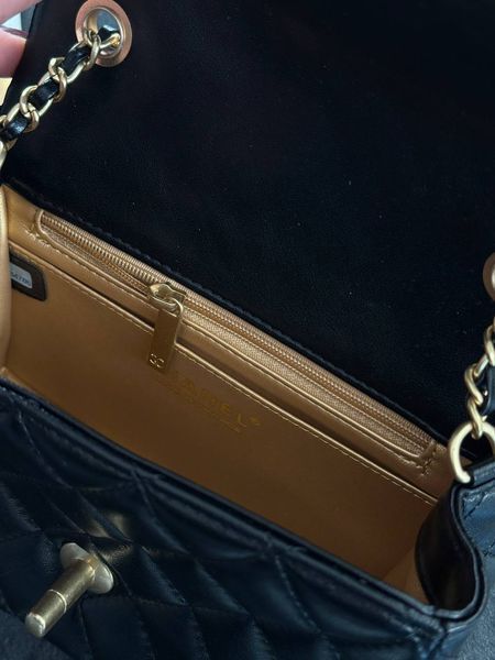Chanel Mini Classic Single Flap Black CHL9822 фото