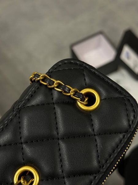 Chanel Mini Vanity Classic PREMIUM Гладка Шкіра [оригінальна коробка] pr0019 фото