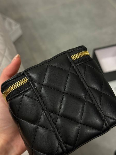 Chanel Mini Vanity Classic PREMIUM Гладка Шкіра [оригінальна коробка] pr0019 фото