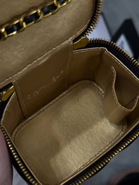 Chanel Mini Vanity Classic PREMIUM Гладка Шкіра [оригінальна коробка] pr0019 фото