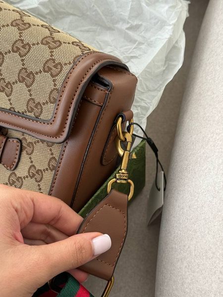 Gucci Lady Web GG Canvas Shoulder Bag [магнітна коробка] g02812 фото