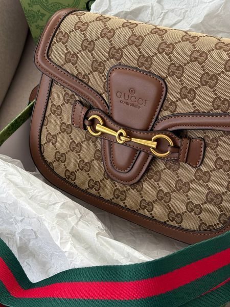 Gucci Lady Web GG Canvas Shoulder Bag [магнітна коробка] g02812 фото